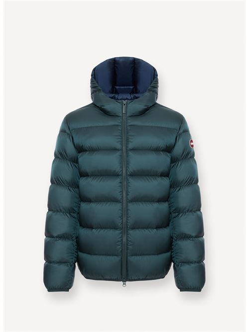 quilted jkt with hooded with natural down COLMAR ORIGINAL | 12000007 3JQ789